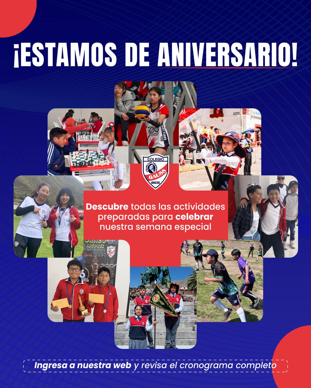 ¡Celebramos nuestras Bodas de Bronce con una semana llena de talento, unión y alegría!​